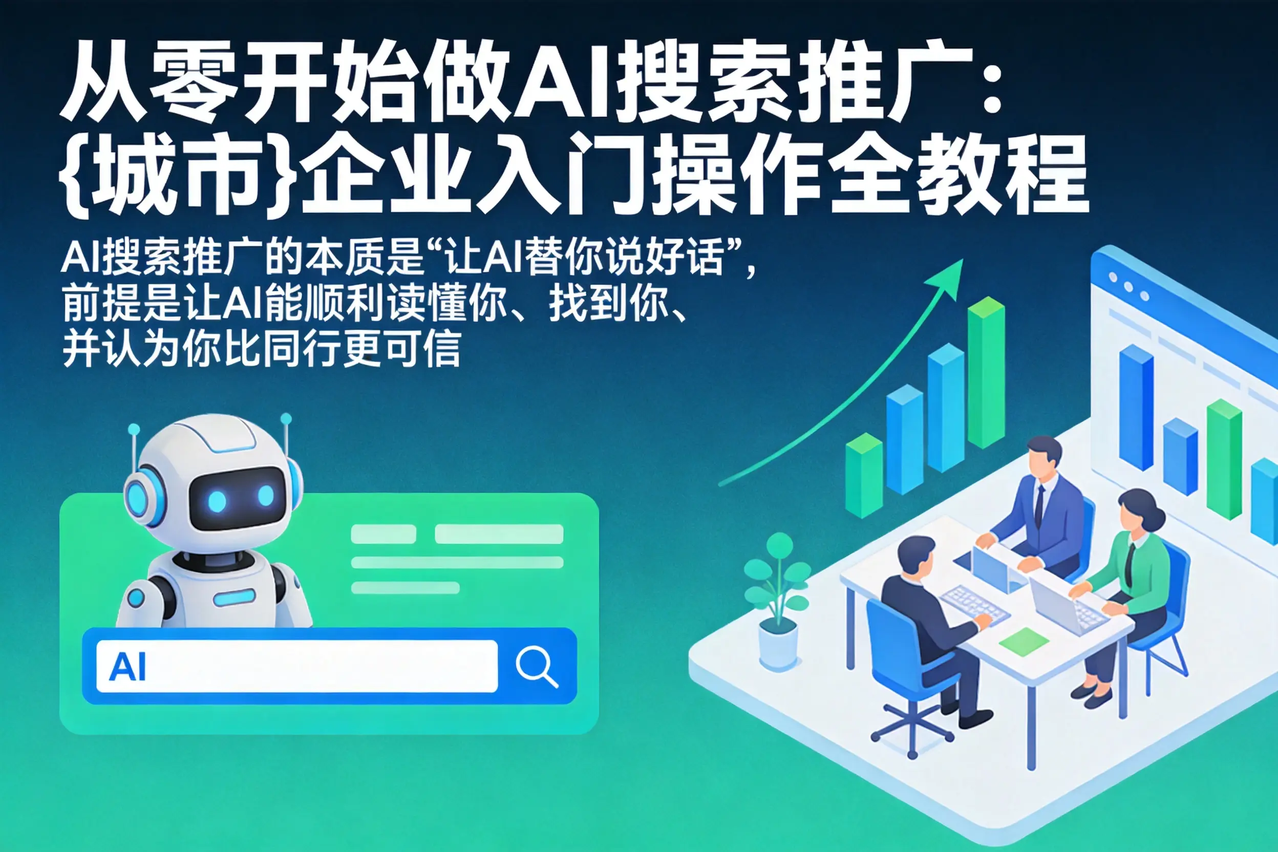 从零开始做AI搜索推广:朝阳企业入门操作全教程