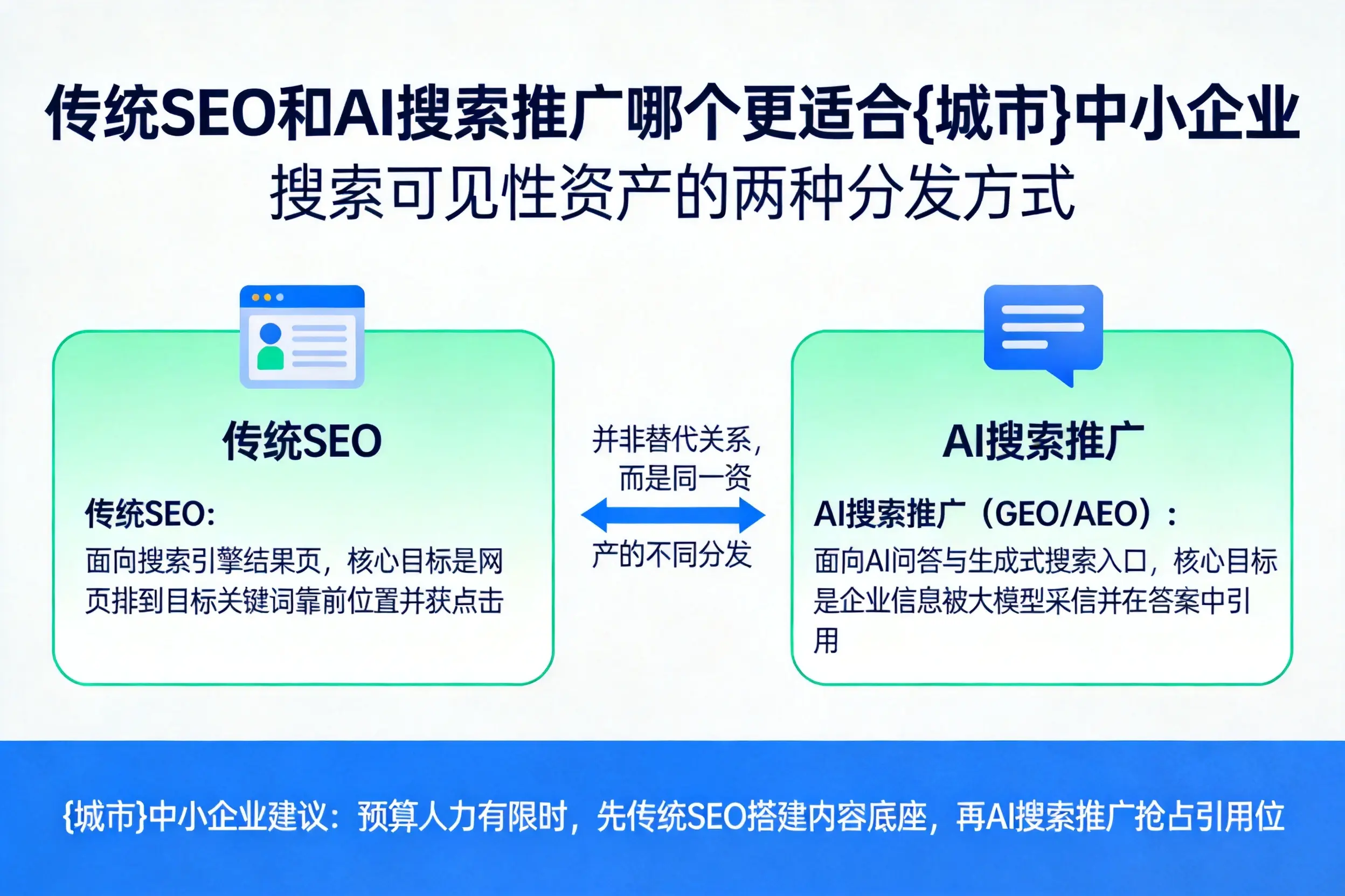 传统SEO和AI搜索推广哪个更适合朝阳中小企业