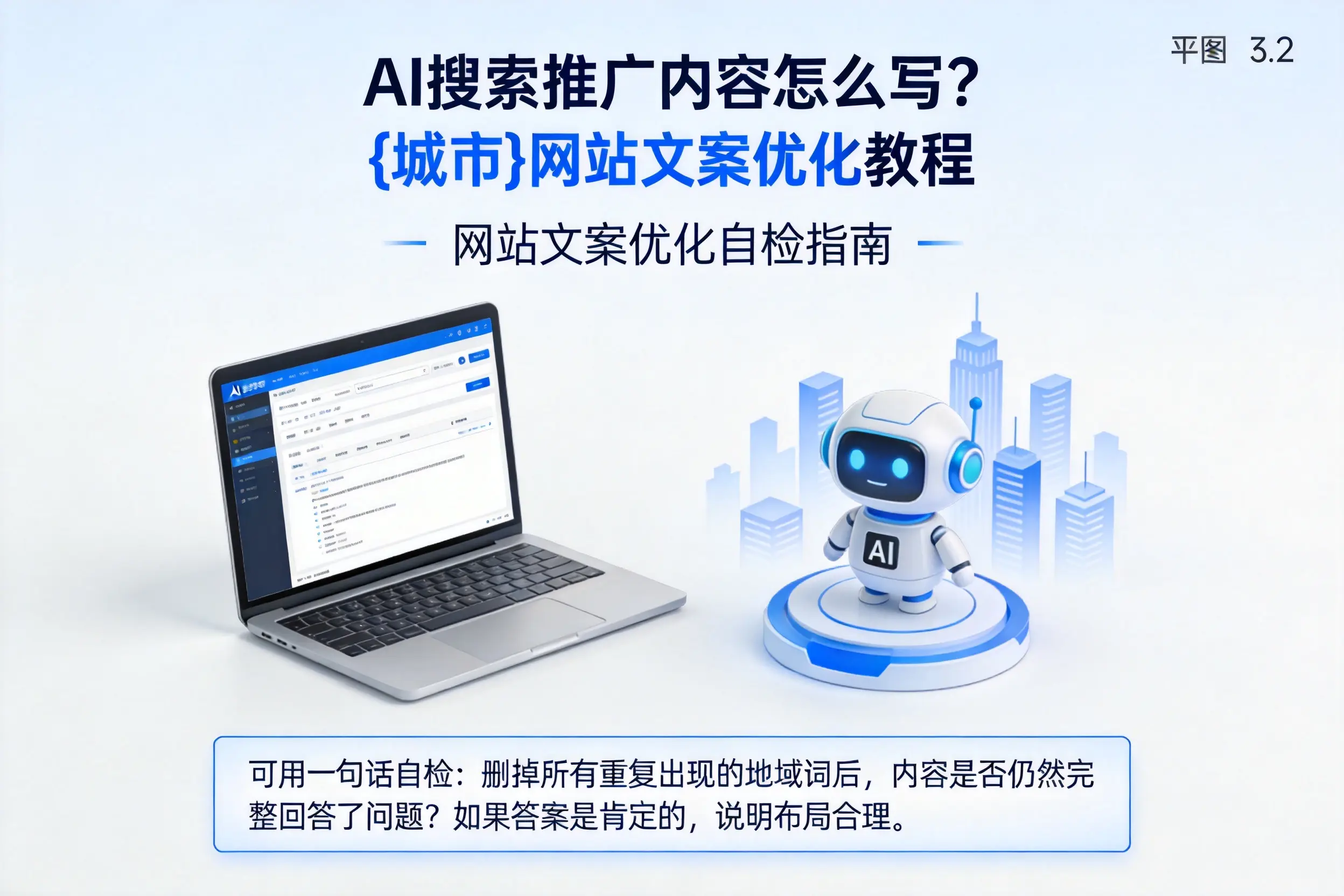 AI搜索推广内容怎么写？朝阳网站文案优化教程