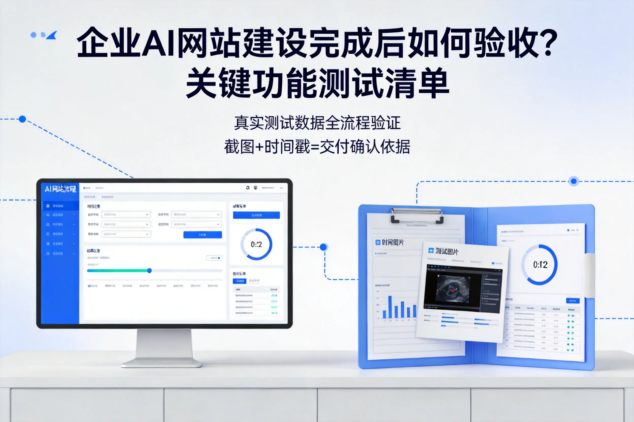 朝阳企业AI网站建设完成后如何验收?关键功能测试清单