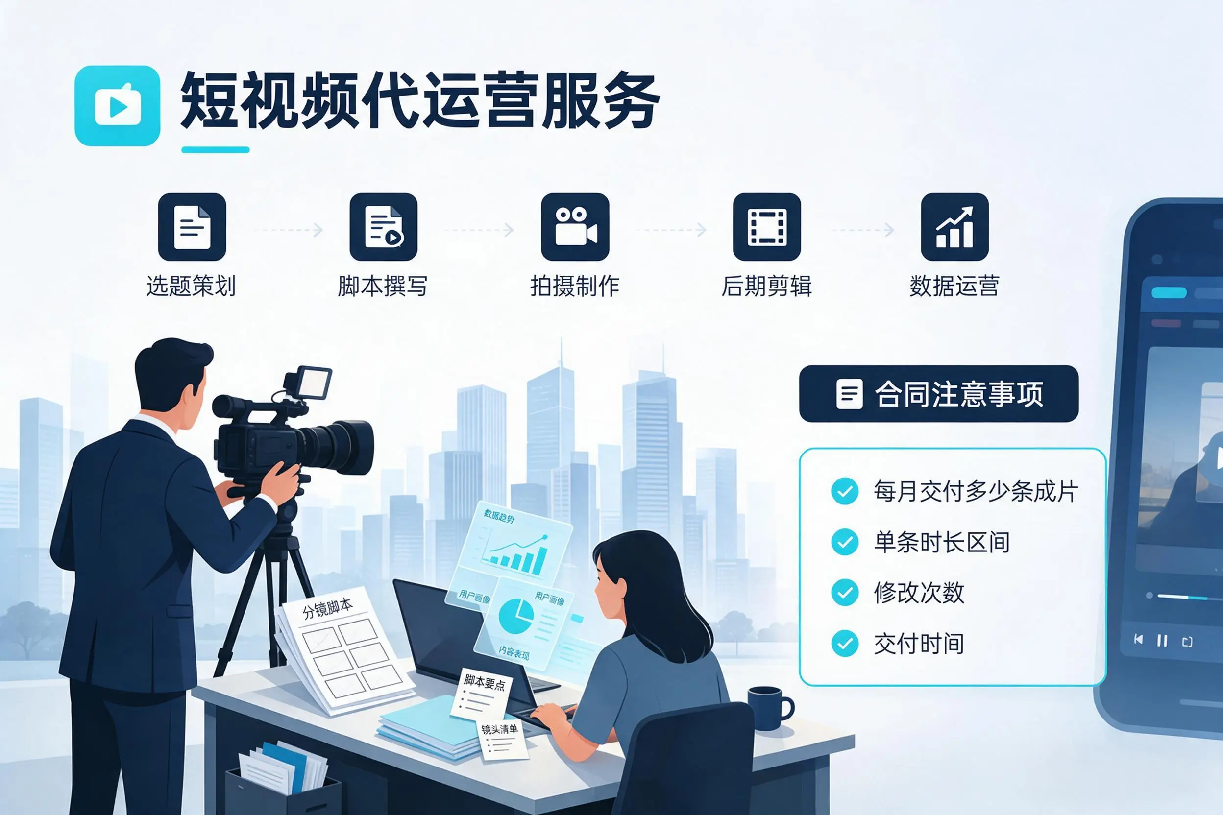 短视频代运营包含哪些服务？朝阳企业常见问题科普