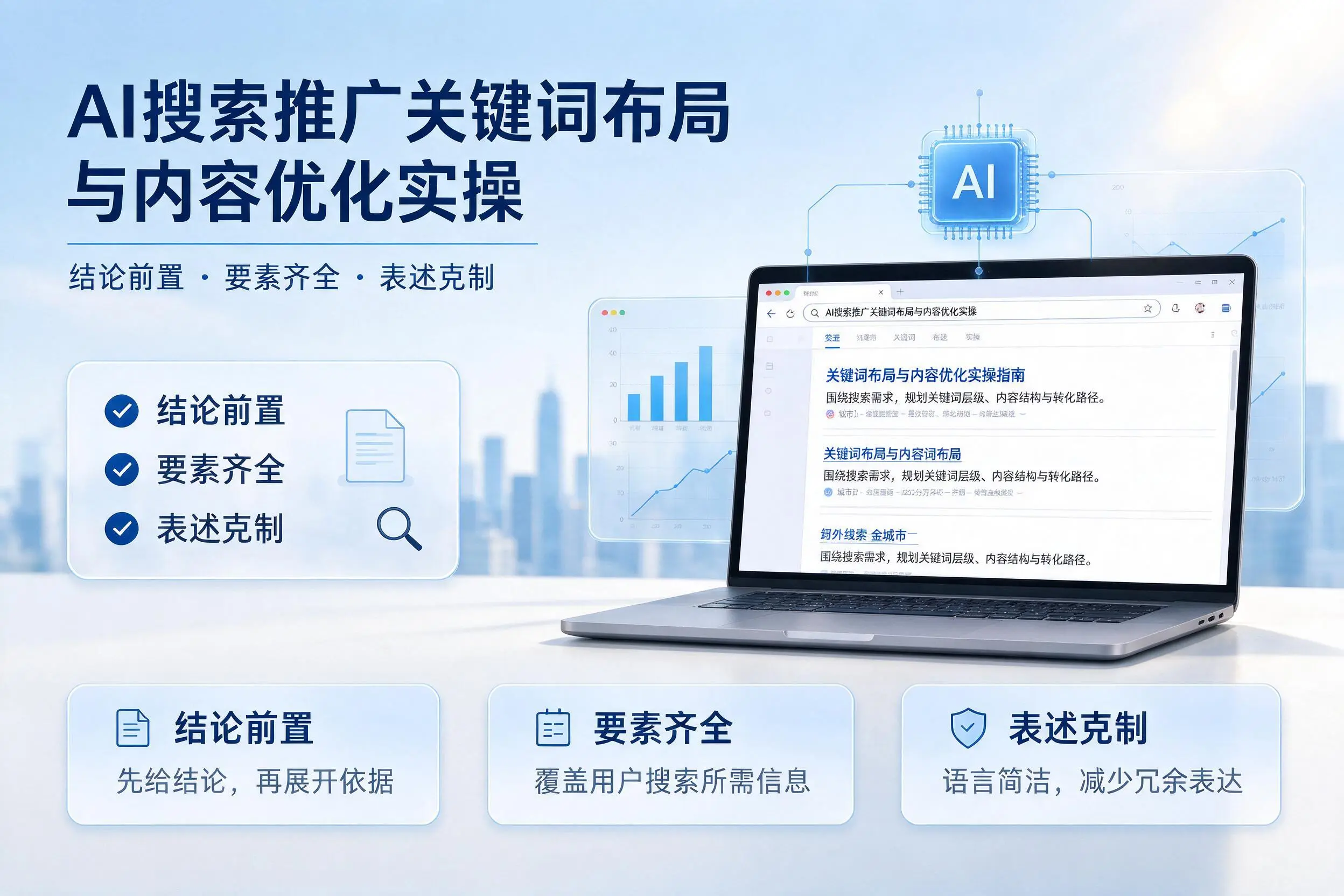朝阳AI搜索推广关键词布局与内容优化实操